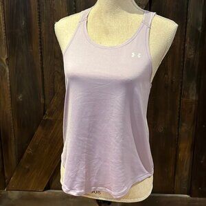 Under Armour lavender mesh straps lightweight tank top